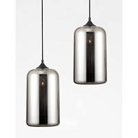 Lyora HanglampSavaz chroom glas Ø 17,5 x 29,8cm - 9726481 - thumbnail