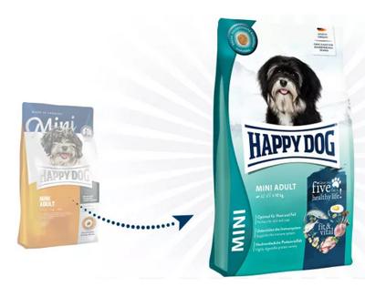 Happy Dog Fit & Vital Mini Adult hondenvoer 2 x 4 kg