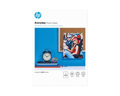 HP Everyday fotopapier ft A4, 200 g, pak van 25 vel, glanzend - thumbnail
