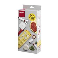 Metaltex deko food line set voor pasta en pizza - thumbnail
