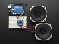 Adafruit Stereo 2.8W Class D Audio Amplifier - I2C Control AGC - TPA2016 [ADA1712] - thumbnail