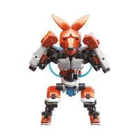 Construct & Create Hydraulische Boksende Tim & Tom Gevechtsrobots - DIY Bouwpakket - 93483 - thumbnail