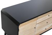 Tv-meubel DKD Home Decor 120 x 50 x 58 cm Zwart Hout - thumbnail