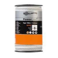 Gallagher PowerLine lint 12,5mm wit 100m - 062303 062303 - thumbnail