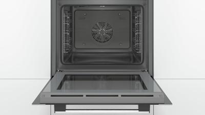 Bosch Serie 4 HBA334BS0 oven Elektrische oven 71 l 3400 W A Zwart, Roestvrijstaal