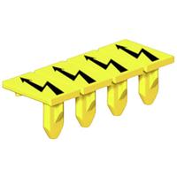 Weidmüller 2635550000 Klemmarkering Geel 40 stuk(s) - thumbnail