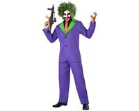 Kostuums voor Volwassenen Joker Paars Moordenaar (3 Onderdelen) Maat XS/S - thumbnail