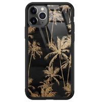 iPhone 11 Pro Max glazen hardcase - Palmbomen - thumbnail