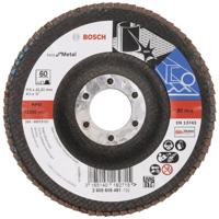Bosch Accessories 2608605451 X571 Lamellenschijf Diameter 115 mm Boordiameter 22.33 mm Korrelgrootte (num) 60 Staal 1 stuk(s) - thumbnail
