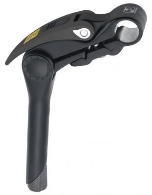 Promax Pro stuurpen 25.4mm handmatig verstelbaar zwart 180mm op kaart