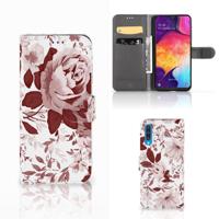 Hoesje Samsung Galaxy A50 Watercolor Flowers - thumbnail