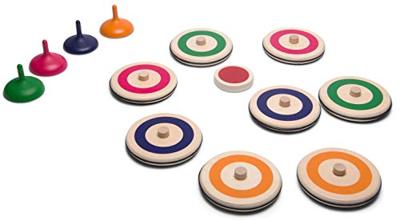 BS Toys houten indoor curling spel, 13dlg.