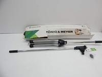 Konig & Meyer 21060 microfoonstandaard met boomarm (chroom) - thumbnail