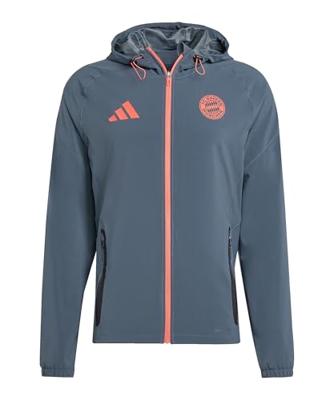adidas Bayern München Vis Tech Vest 2025-2026 Donkergrijs Oranje adidas Bayern München Vis Tech Vest 2025-2026 Donkergrijs Oranje