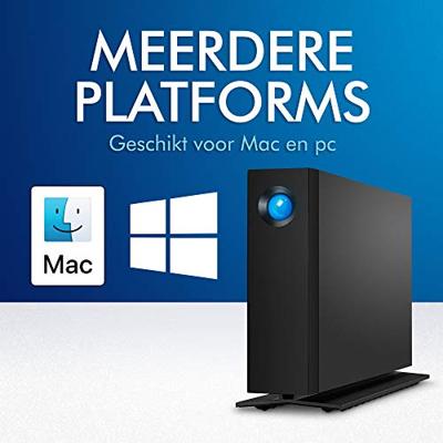 LACIE d2 Professional 8TB USB-C 3.5inch harde schijf