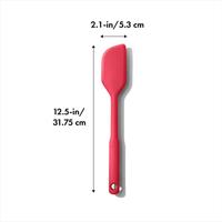 OXO Good Grips Spatel Siliconen Rood 32 cm - thumbnail