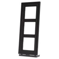 Jung LSD983SW Afdekking Frame 3-voudig Zwart 1 stuk(s)