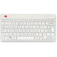 R-Go Tools Compact Break toetsenbord Draadloos Wit UK International - thumbnail