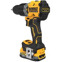 DeWALT DCD805E2T Compacte accu klop-/schroefboormachine 18V XR 1.7Ah POWERSTACK in TSTAK - thumbnail