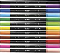 Set Viltstiften Bic Intensity 12 Onderdelen Multicolour - thumbnail