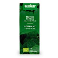 Purasana Pepermunt olie/huile menthe poivree bio (10 ml) - thumbnail