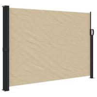 VidaXL Windscherm uittrekbaar 140x300 cm beige - thumbnail