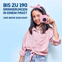 Lamax InstaKid1 Polaroidcamera Pink Geïntegreerde accu, Met ingebouwde flitser, Full-HD video-opname, Spatwaterdicht - thumbnail