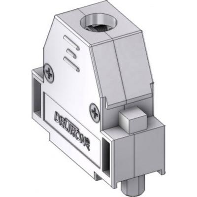 Deltron Connectors CTLM15RUN4 D-sub behuizing Aantal polen: 15 Kunststof, gemetalliseerd 180 ° Metaal 1 stuk(s)