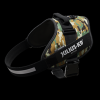 Julius-K9 IDC-Powertuig 82-115cm camouflage - thumbnail