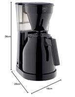 Drip Koffiemachine Melitta 1023-06 Zwart 1050 W 1 L - thumbnail
