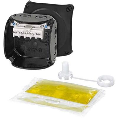 Hensel 62000098 Verdeeldoos Halogeenvrij, Verzegelbaar, Weerbestendig (l x b) 93 mm x 93 mm 1 stuk(s) Hensel 62000098 Verdeeldoos Halogeenvrij, Verzegelbaar, Weerbestendig (l x b) 93 mm x 93 mm 1 stuk(s)