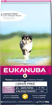 Eukanuba Puppy & Junior Large kip graanvrij hondenvoer 12 kg