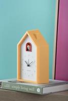Karlsson Alarm Klok Modern Cuckoo Bright Geel - thumbnail