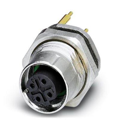 Phoenix Contact 1558506 Sensor/actuator inbouwconnector M12 Aantal polen (sensoren): 4 Bus, inbouw 20 stuk(s)
