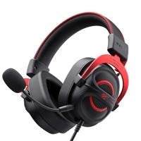 havit H2002E Pro Zwart Rood Gaming Hoofdtelefoon, 60mm Luidspreker, 3.5mm Jack, Afneembare Microfoon - thumbnail