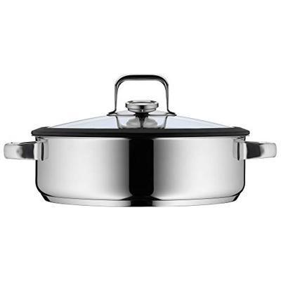 WMF Vitalis Aroma Stoompan Rond met Glasdeksel en Siliconen Rond, 28cm