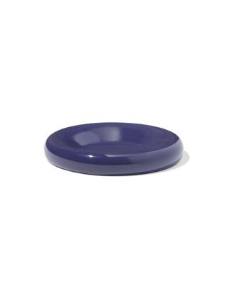 HEMA Kaarsonderzetter ⌀10cm metaal donkerblauw (donkerblauw)