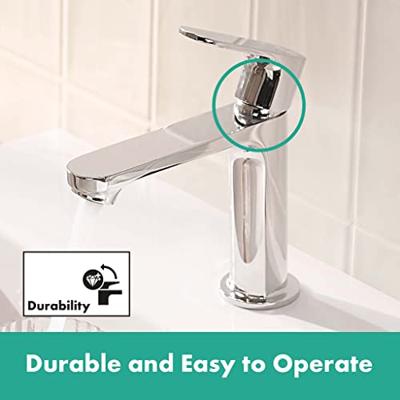 Hansgrohe Rebris S 1-gats wastafelkraan 110 coolstart m. waste chroom 72519000