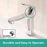 Hansgrohe Rebris S Wastafelmengkraan 110 CoolStart Chroom - thumbnail