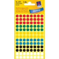 Etiket az 3090 rond 8mm assorti 416stuks - thumbnail