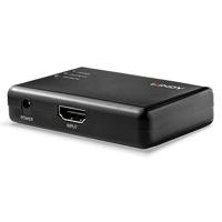LINDY 38357 2 poorten HDMI-splitter 3840 x 2160 Pixel Zwart - thumbnail