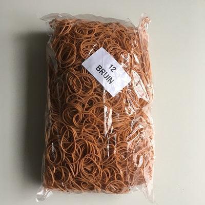 Elastiekjes breed 1,5mm nr.12 pak 1kg