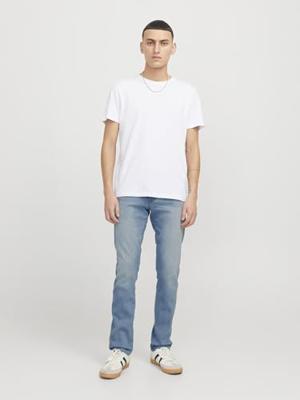 Jack & Jones Jjiglenn Jjfox Am 496 Noos Slim Fit Blue Denim