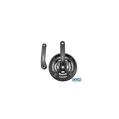 Shimano crankstel tourney cg triple 28-38-48 170mm zw. -4mm