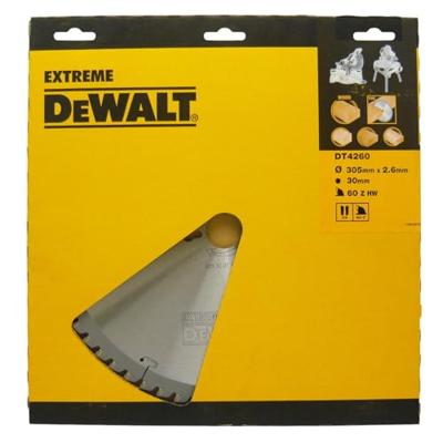 DeWALT Cirkelzaagblad voor Hout | Extreme | Ø 305mm Asgat 30mm 60T - DT4260-QZ - thumbnail