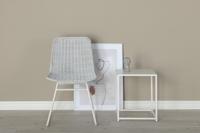 Nohr Eetkamerstoel 'Michaele' Rattan, kleur Wit - thumbnail