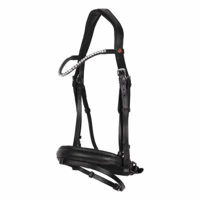 Rossner Zocca hoofdstel zwart maat:full