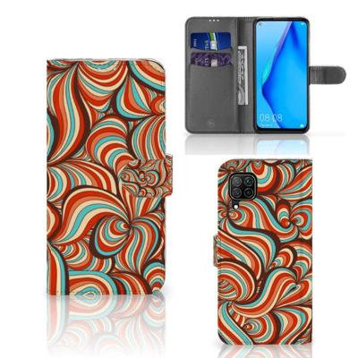 Huawei P40 Lite Hoesje Retro Huawei P40 Lite Hoesje Retro