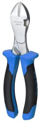 SW STAHL Sw-stahl zijsnijtang side cutter 180mm black steel, silver