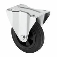 Rueda Ruedas Alex Zwart Rubber Poliamix 60 Kg - thumbnail